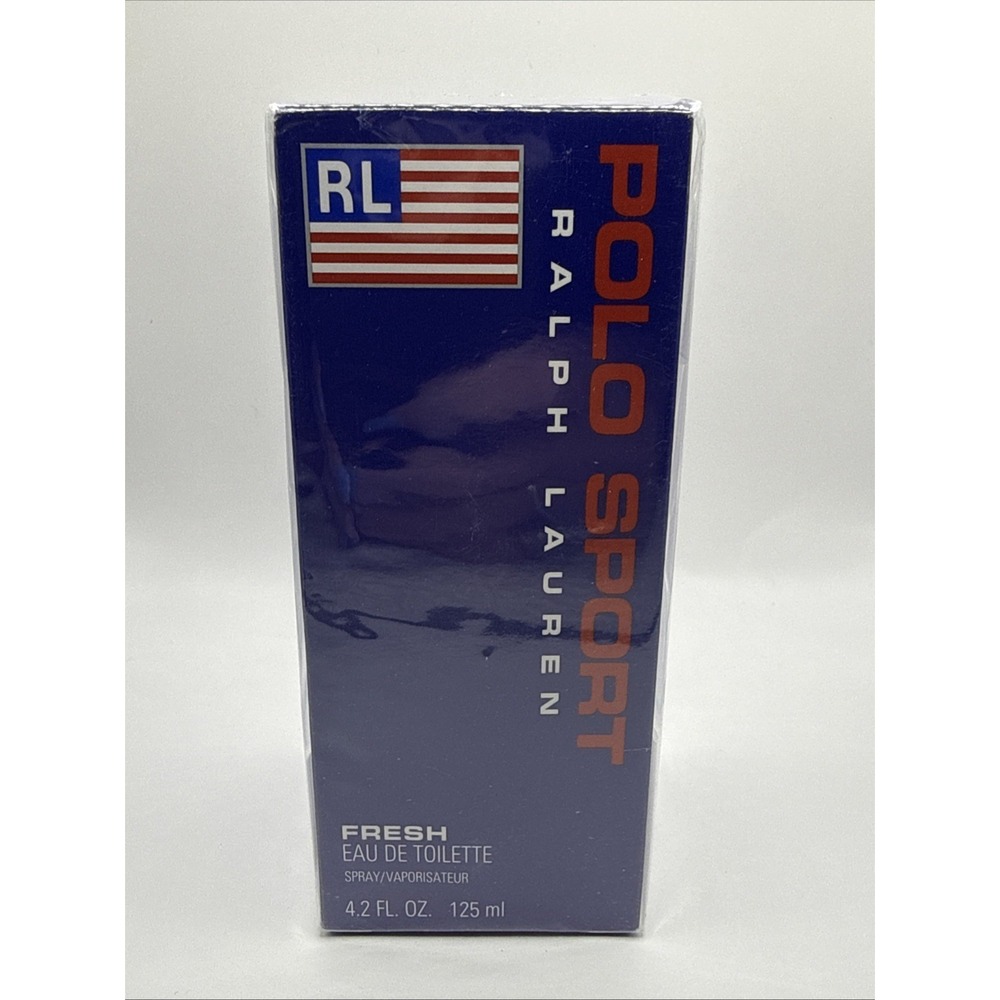 Ralph Lauren Polo Sport Men Fresh EDT 125 ml Spray 4.2 fl oz Discontinued NIB